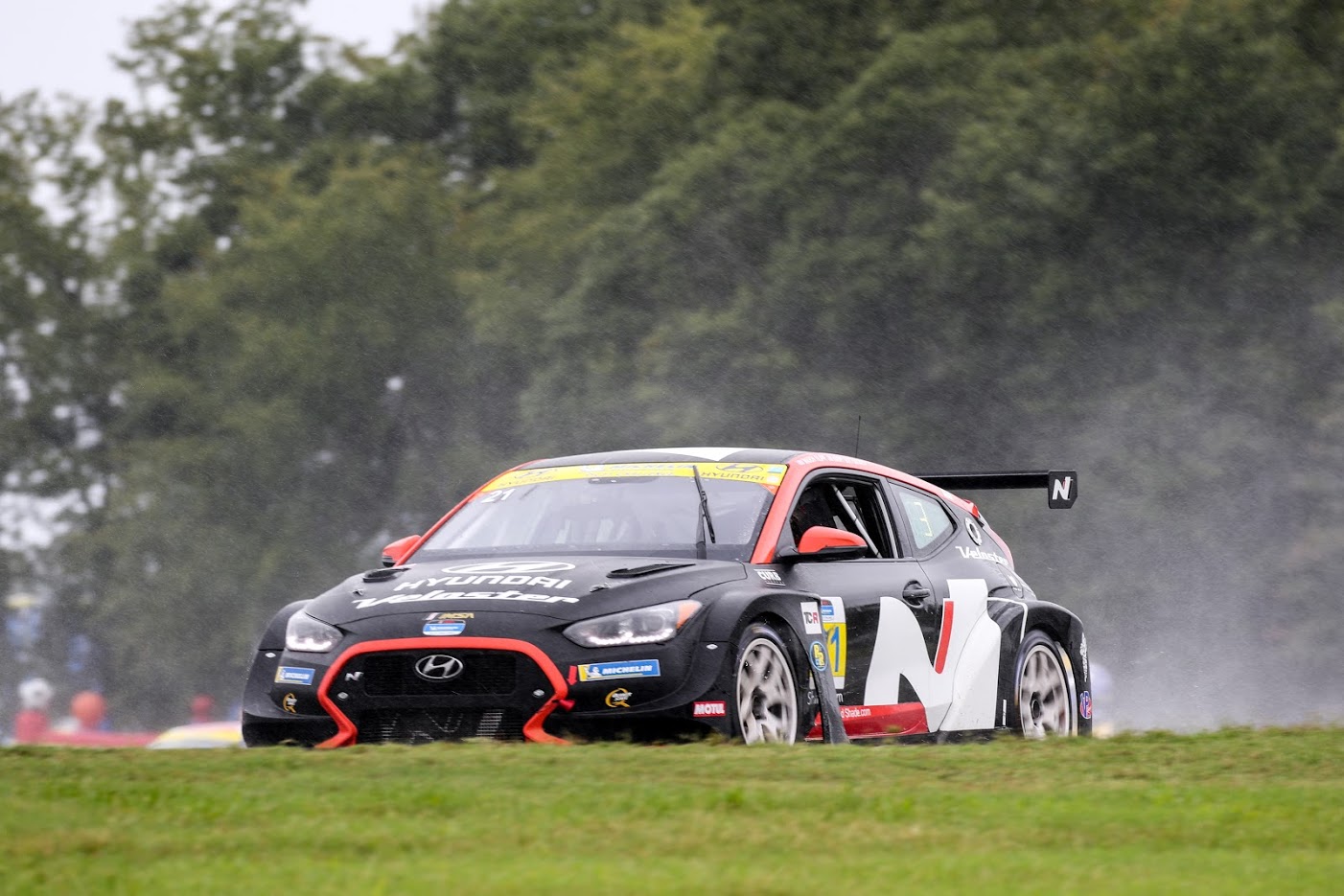 Third Straight Podium for the #21 Hyundai Veloster N TCR, Tightens ...